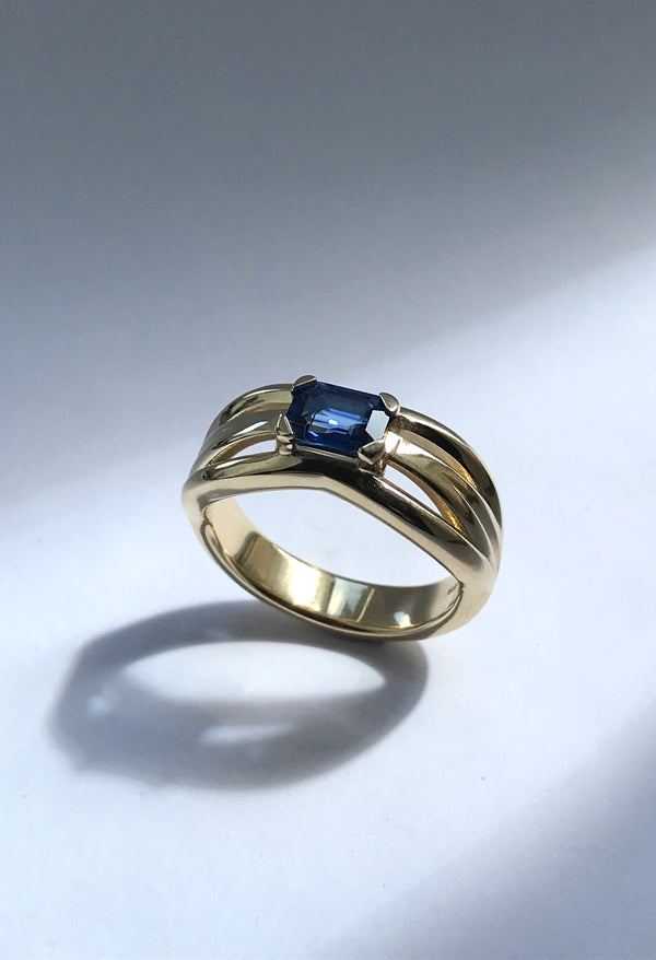 Sapphire Engagement Ring